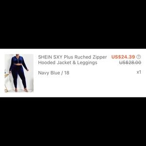 Plus Size Velvet Set